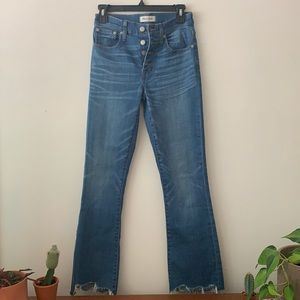 Madewell blue jeans, size 25